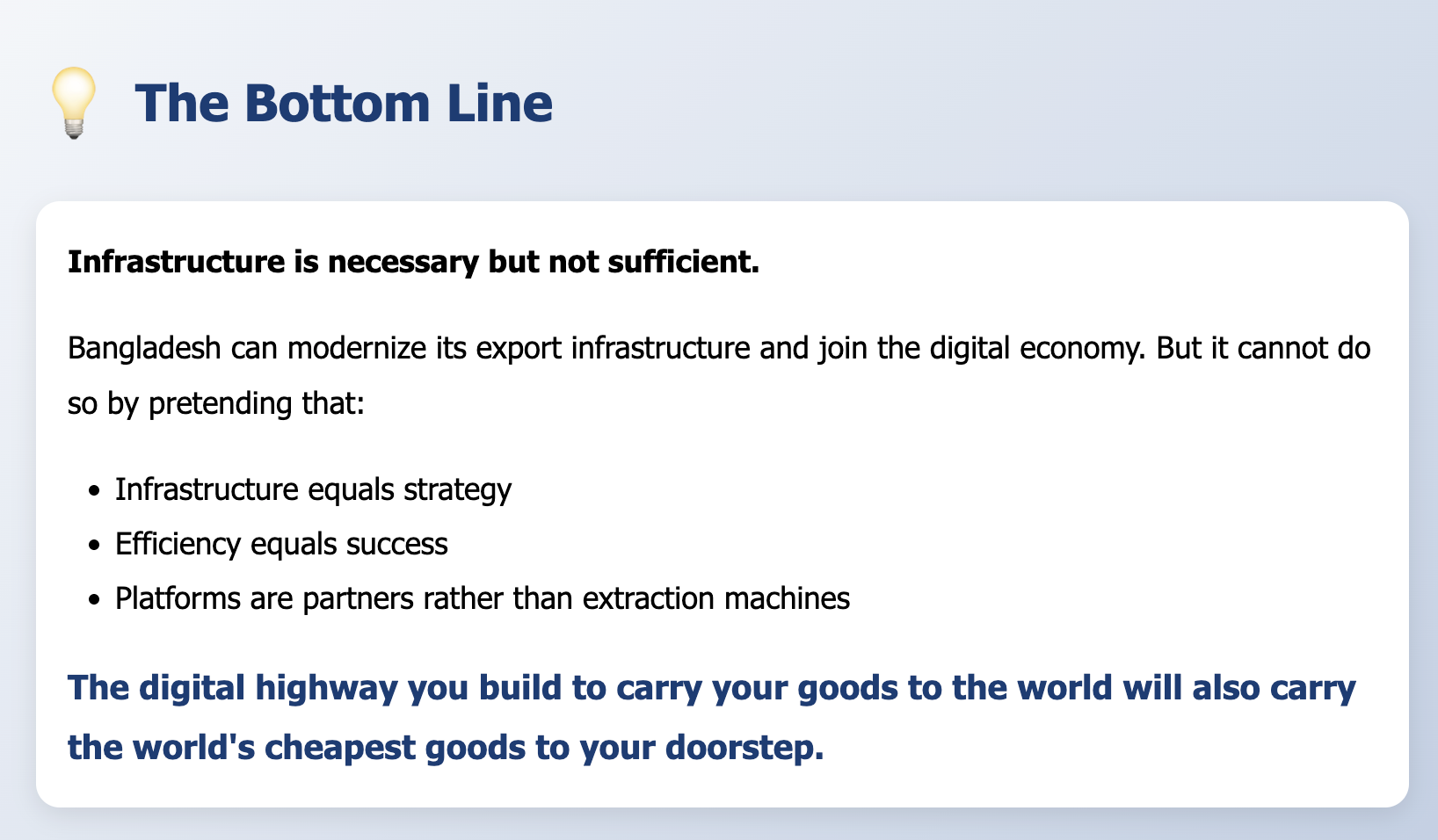 Amazon Fantasy: The Digital Highway That Runs Both Ways